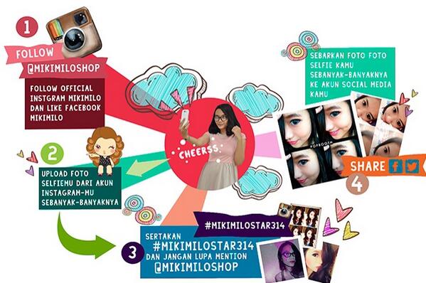 IvanSaputraIdol's tweet photo. SIAPA MAU DAPET HADIAH SENILAI TOTAL 5 JUTA RUPIAH ??? Ikuti kontes selfie ini yuks! http://t.co/TA34M6ucXJ @Mikimiloshop cc: @reintweets