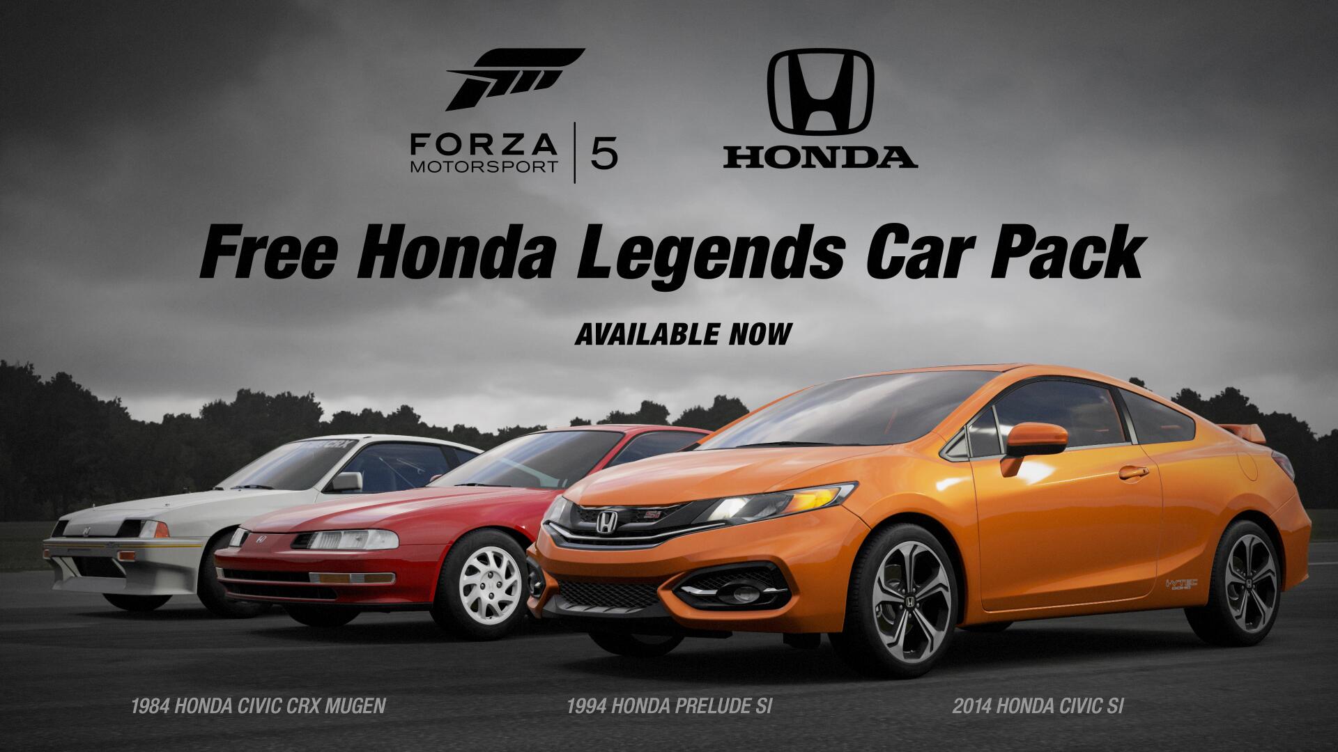 Forza Motorsport Now Out For Forza Motorsport 5 Download The Free Honda Legends Car Pack Now Http T Co Pjujkd8ioj