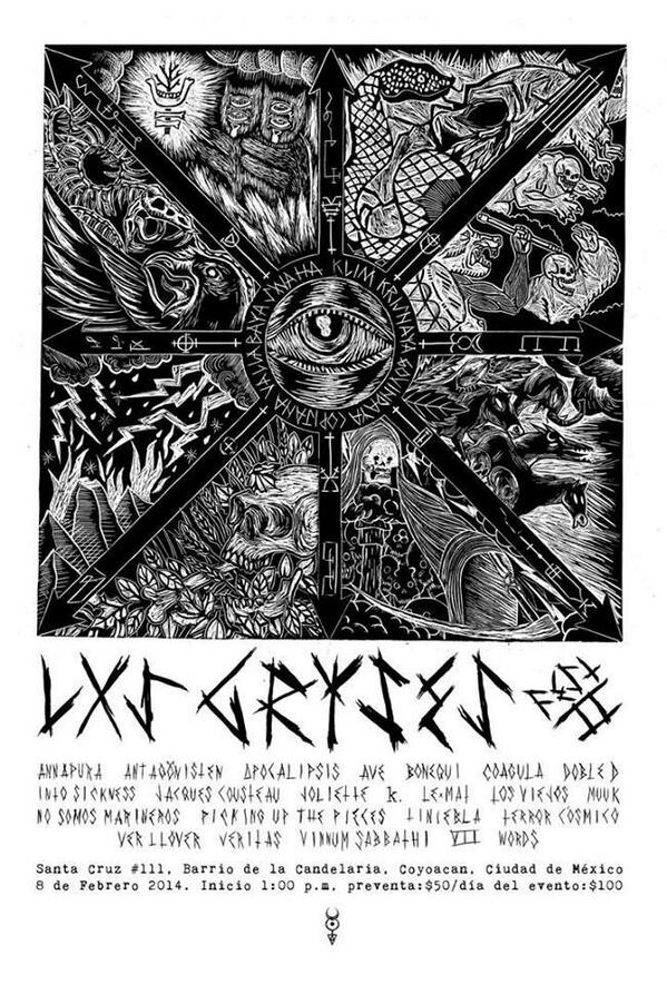 ApocalipsisBand's tweet photo. PANDILLA ESTE SABADO 8   ESTAREMOS PARTICIPANDO EN #LXSGRISESFESTVOL2  JUNTO A MUCHAS BANDAS BIEN PERRAS  @lxsgrises http://t.co/XjmNMFz39y