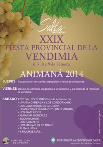 mikarmagonzalez's tweet photo. Sabado 8 de Febrero Presente XXIX #FiestaProvincialdeLaVendimia en #ANIMANA-SALTA @ANDRESMKG @MarcosMKG @KARLOSMKG ! http://t.co/aW8sfwZIgR