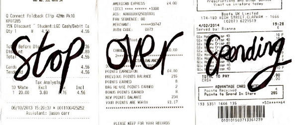 twoandeightfeed's tweet photo. Tip #1: Keeping track of your receipts is a good way to see how much you're spending. Try it this week! http://t.co/tfINZakDWt