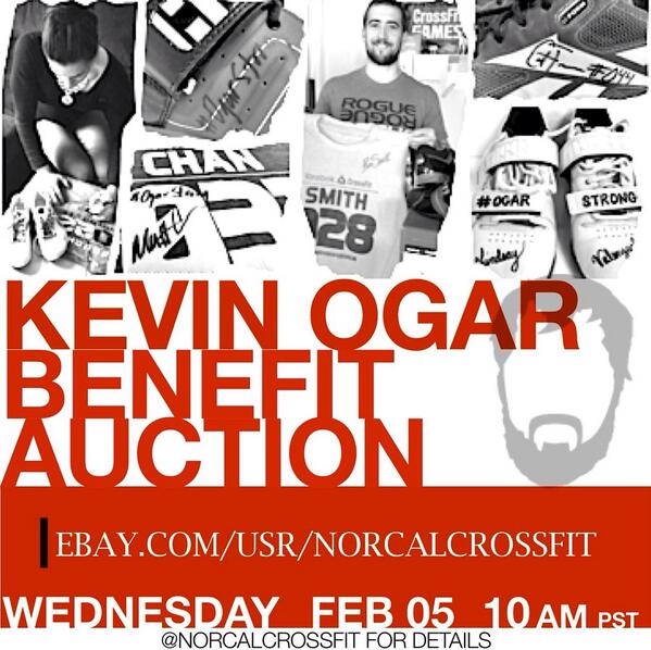 richfroning's tweet photo. Auction starts tomorrow for #ogarstrong http://t.co/ZTh2X9PW9W