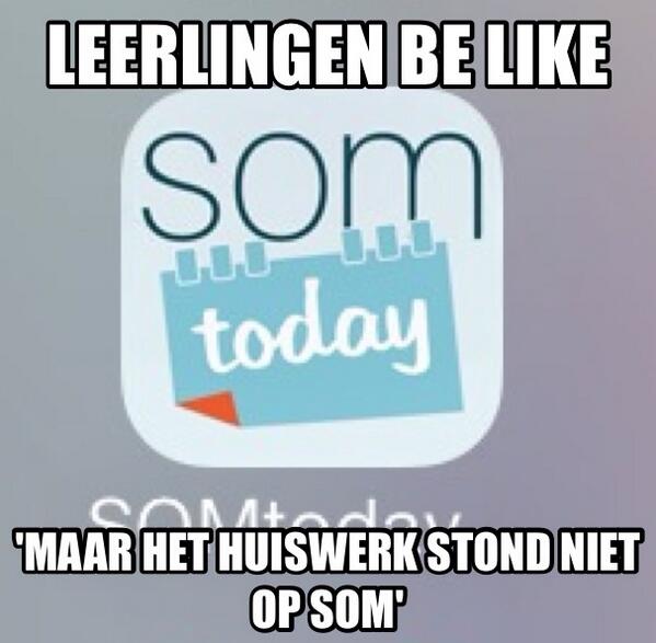 somtoday's tweet photo. Like! RT @LlyceumMemes: #SOMtoday. #LLMemes http://t.co/gjK7lHjGIV