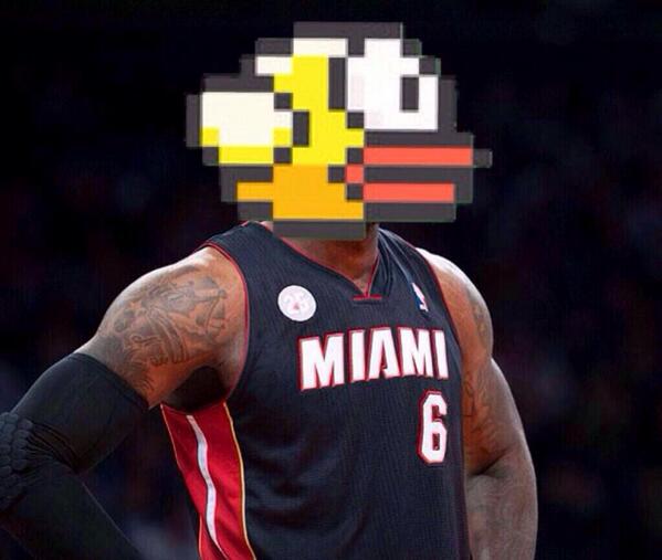 Wakakak RT <a href="/RTNBA/">NBA Retweet</a>: Floppy Bird