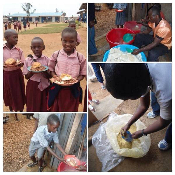 We recently received some pics from our partners <a href="/ServeAChild/">ChildrensHungerFund</a> of some of the 5000 kids we're helping serve in Rwanda!