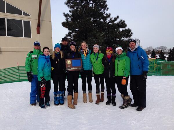 .... AND MANKATO WEST SKI TEAM IS  2014 SECTION CHAMPS 😄❤️😊🎿  #sosoproud #statebound