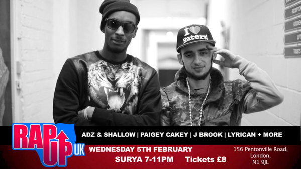 KNNetworks's tweet photo. @ArdAdz &amp; @ShoShallow Headlining Rap up UK Show Tomorrow Alongside the Wonderful @Paigey_Cakey + Special Guest 7-11pm http://t.co/KoG6Wuz4gG