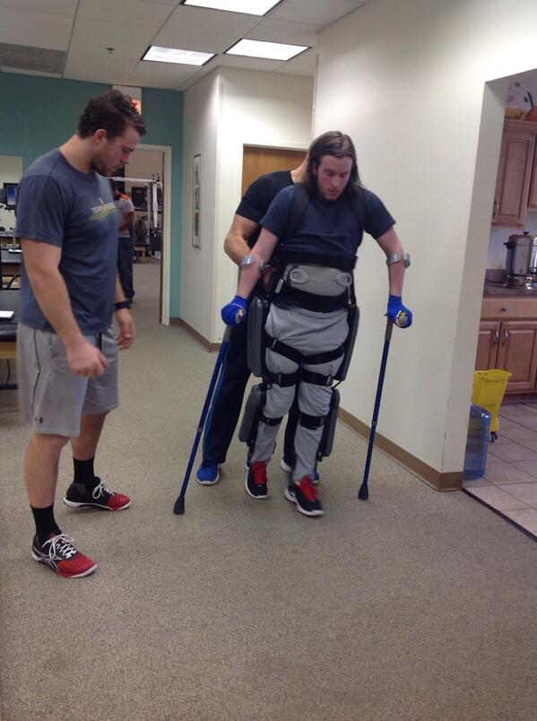 NextStepsSCI's tweet image. The re-walk has been a great tool in challenging our clients to overground walking. Find videos on our FB