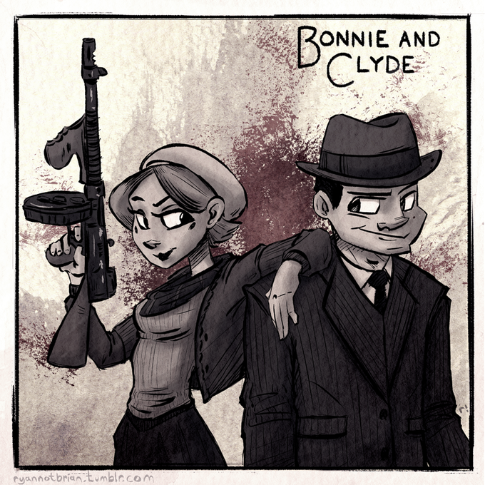 13. Bonnie and Clyde for. 