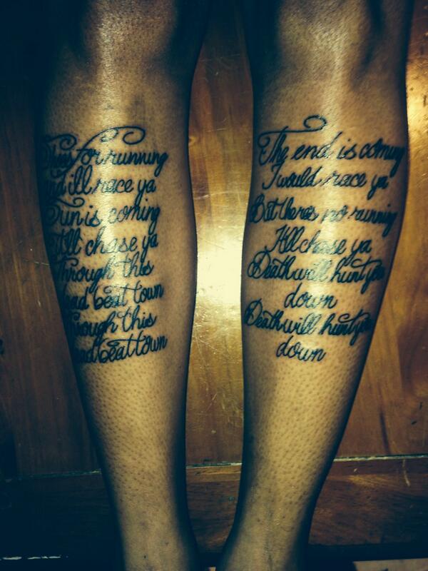 ACthatDrummer's tweet photo. Here you go @BigBoi @bobatl #ShoesForRunning shoutout to @se7entatts http://t.co/2lDapNOPP5