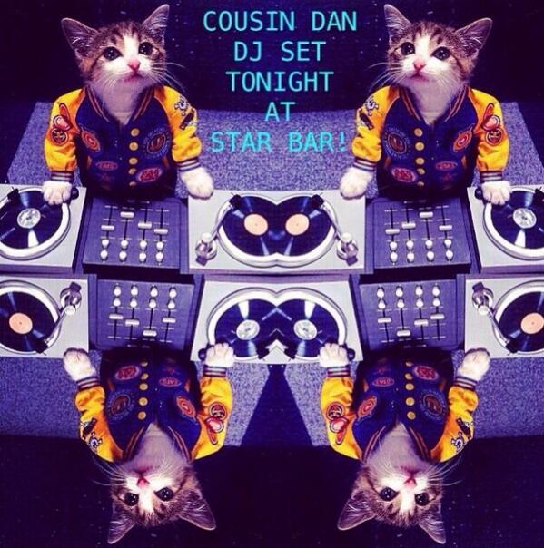 StarBarAtlanta's tweet photo. SHUT UP + DANCE 2nite w/spec guest DJ COUSIN DAN nocover before 11pm @StarBarAtlanta @yocousindan @teamluis Free🍺 http://t.co/ECVUazM0ge