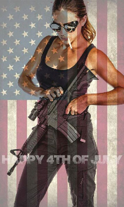 Verify_Ryder's tweet photo. Still one of my fave pics I put together for @erinRyder13 #SarahConnorandTerminatorPutTogether #patrioticbadass http://t.co/w7BQJAobjG