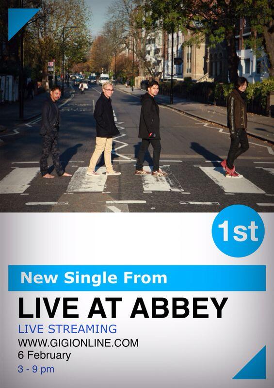 Besok Live Streaming New Single Live At Abbey Road 15.00-21.00 di gigionline.com yooookkk
