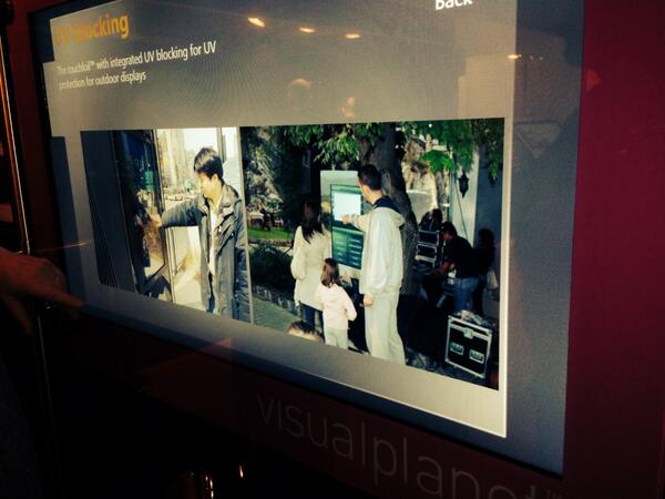 Intuiface's tweet image. More IntuiFace at #ISE2014 see it on the @VisualplanetLtd booth 8-E171 #multitouch