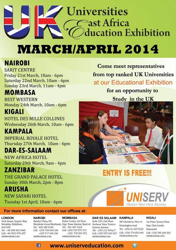 #UniservExihibition
Check up for our upcoming Exhibition....
Don't miss... FREE ENTRANCE FOR ALL
Save the dates...