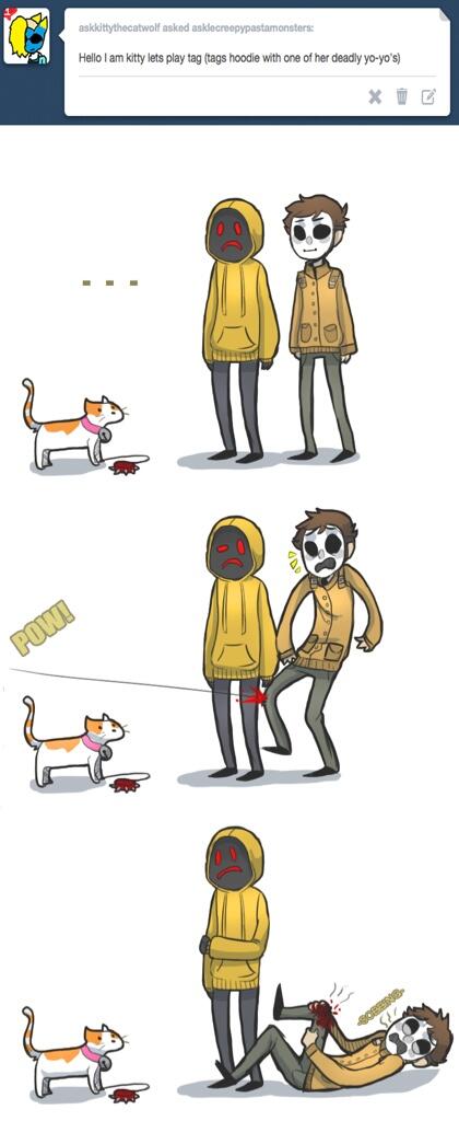 ThatMaskedProxy's tweet image. REALLY?! HOW IS ME GETTING SHOT IN THE KNEE FUNNY?!