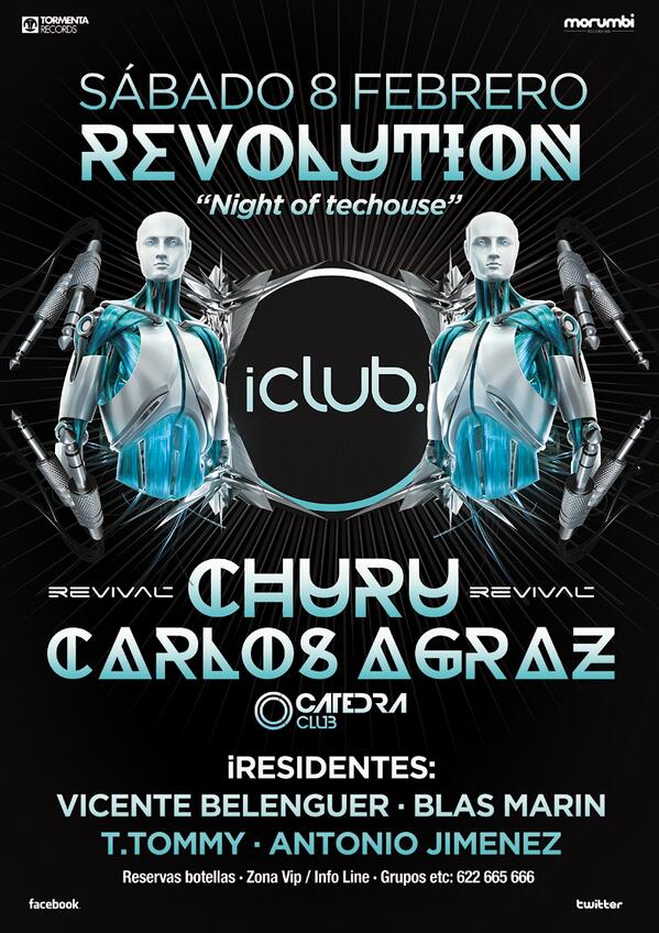 iclubcuenca's tweet photo. RT &amp; FAV #Sorteo: 2 ENTRADAS GRATIS PARA LA #revolutioneniclub ¡SUERTE Y A PARTICIPAR #iClubers! http://t.co/sFtAe1lzV8