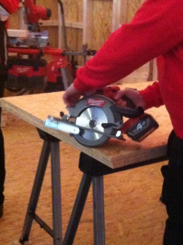 Scie circulaire #milwaukeetool