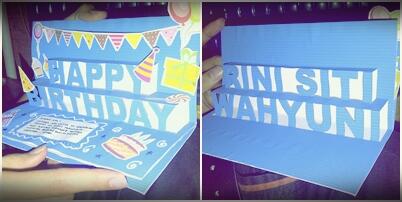 riniisw's tweet photo. makasih sayang design pop up nya @RsamaP :* http://t.co/NLcX5kNMtc