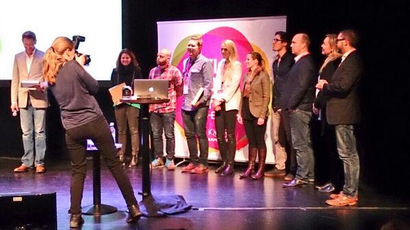 OyvindJacobsen's tweet photo. @BergHansenAS vinner av beste HR/Employer Branding pris #smd2014 http://t.co/gq4ybHU0CR