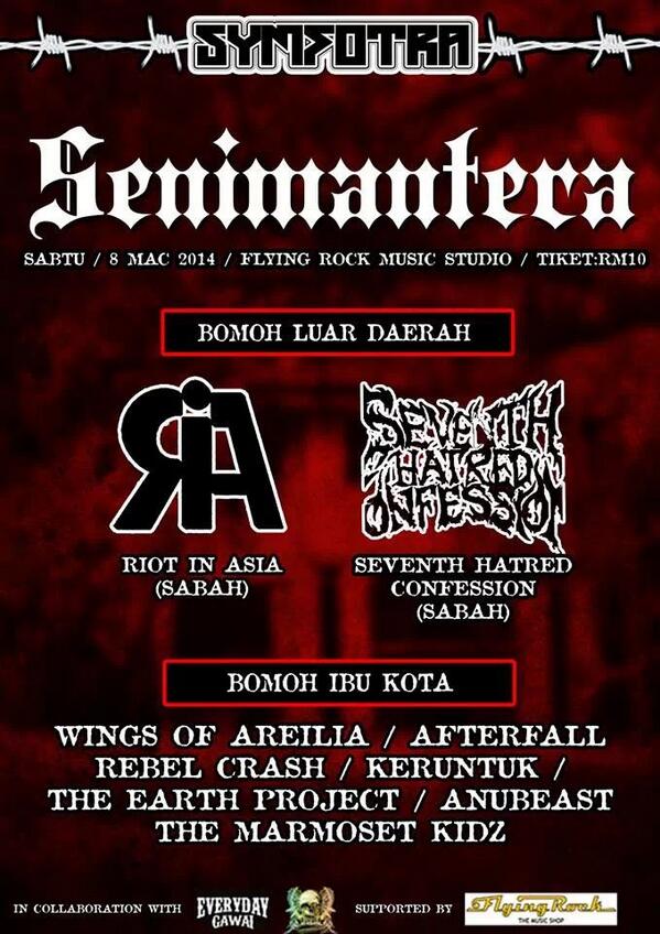 Grab your tickets now and feel free to mosh!