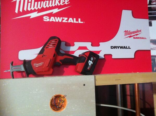 Des lames #milwaukeetool pour les plaquistes