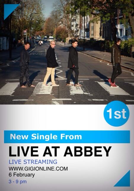 armandmaulana's tweet photo. Slmt mlm Tweepos nih buka link ini ya http://t.co/vW3DtkVqUr buat teaser bsk rilis single br @GIGI_Band #LiveAtAbbey http://t.co/GX2ArnvmOt