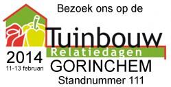 Volgende week gaan de Tuinbouw Relatiedagen Gorinchem weer van start. Bezoek ons en laat u bijpraten! Standnummer 111
