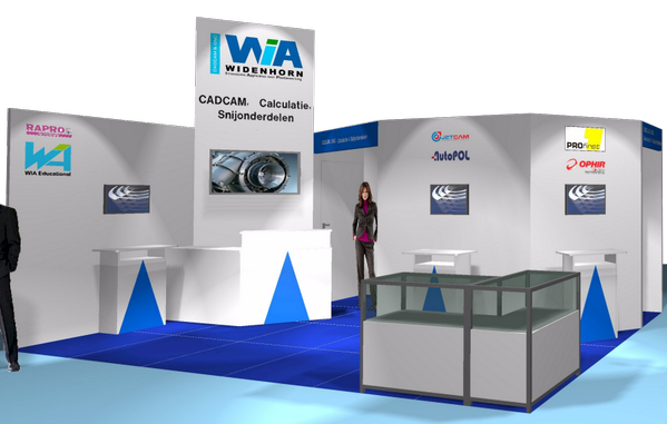 Vandaag ook de #Widenhorn stand voor #Plaatbewerking afgerond. Bezoek ons tijdens de #TechniShow op stand 8.B107.