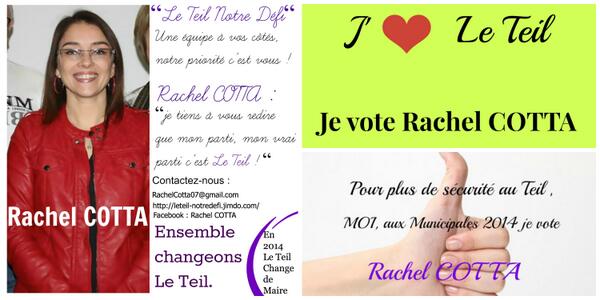 RachelCOTTA's tweet photo. Continuez à nous faire part de vos envie et vos demandes.#LeTeil #Municipales2014 #RachelCOTTA #Ardèche #France http://t.co/93DoLmK5Ma