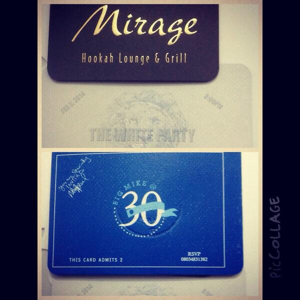 All white cocktail party <a href="/mirage_abuja/">Mirage Abuja</a> get ur tickets