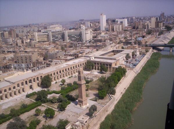Brightiraq's tweet photo. Greetings from our beloved capital #Baghdad. #Iraq http://t.co/3bn7rAbojx