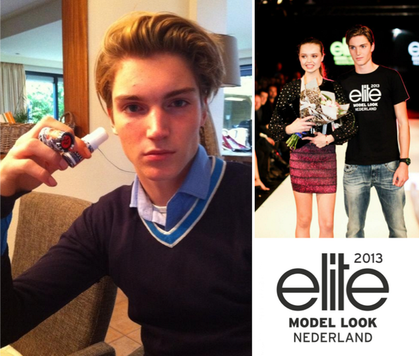 parfumstick's tweet photo. Deze foto ontvingen wij van Jan Francken winnaar Modellook 2013. Genietend van Le Soft Perfume Rock voor hem en haar. http://t.co/bjkEQJgqgp