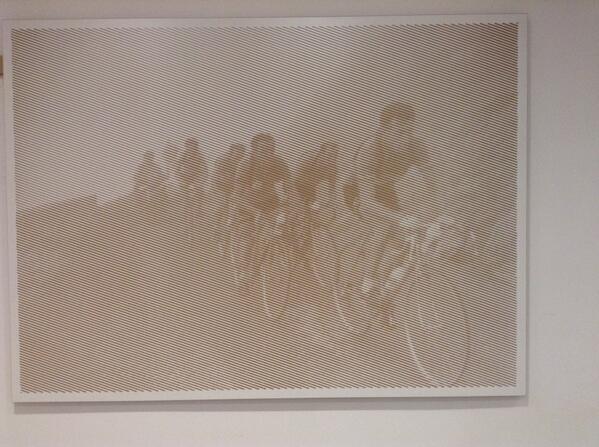 #TDF2014 #WTT #Yorkshirefestival an early TDF image in amazing #photocarve detaili