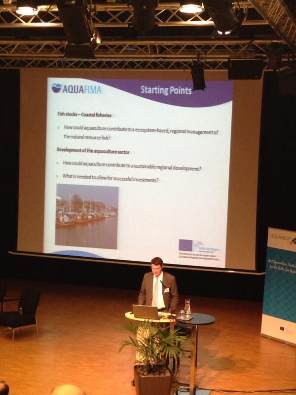 Matti Skor <a href="/Aquafima/">Ritupon Ritupon</a> Final Conference presenting aims and objectives of the project