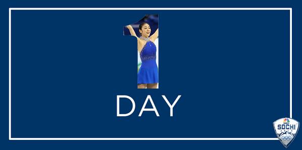 NBCOlympics's tweet image. ONE MORE DAY! #Sochi2014