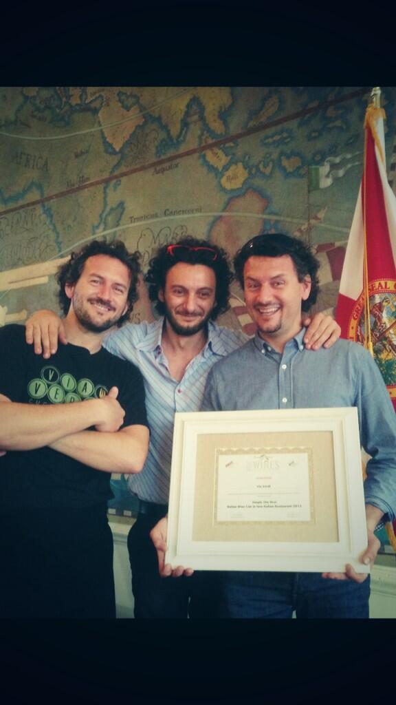 Winning awards via Verdi the best new wine list