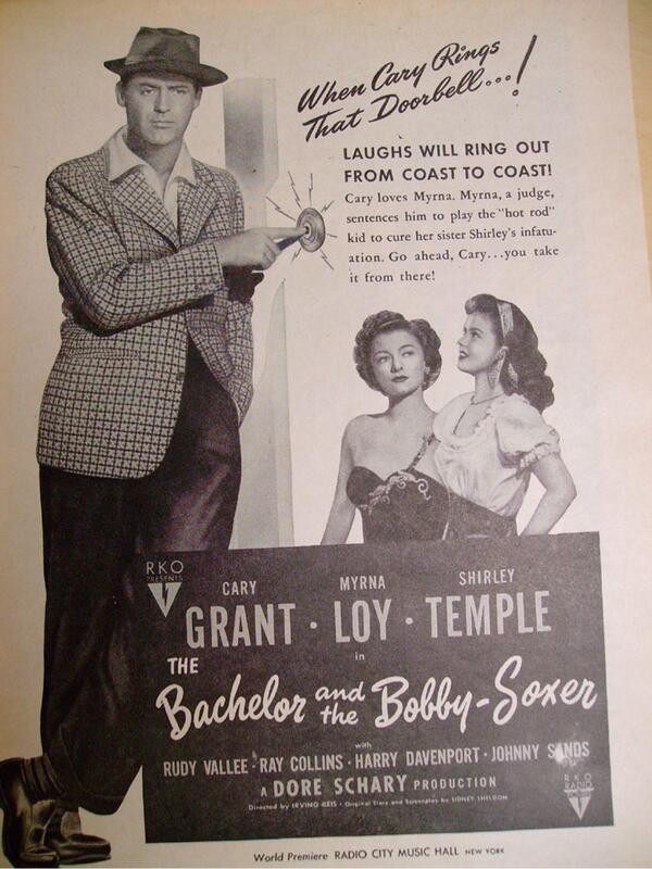 ClassyCaryGrant's tweet photo. Mello greetings, yukey dukey! 
#CaryGrant #MyrnaLoy #ShirleyTemple http://t.co/7CUwAls5gw
