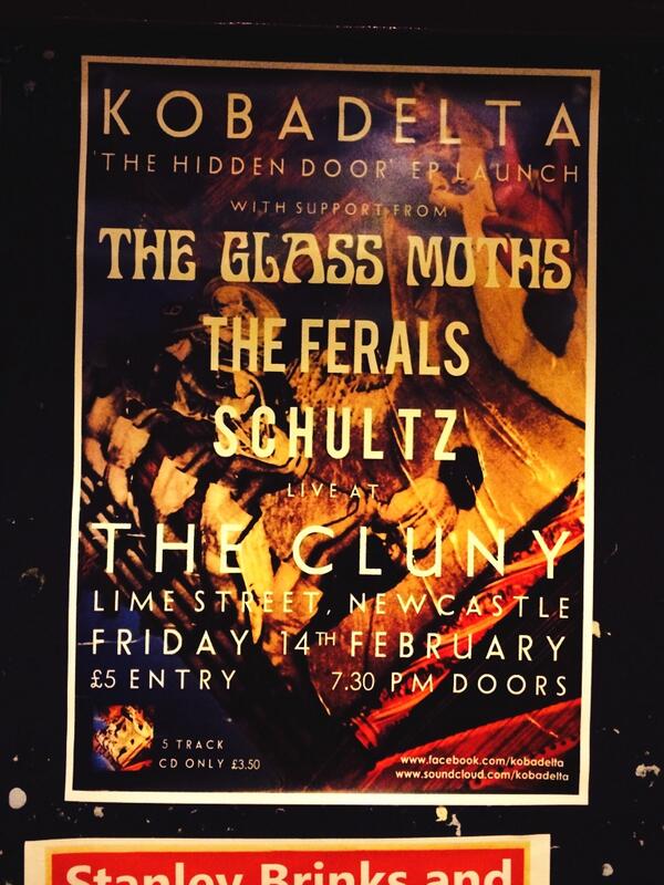 Not long now... @TheGlassMoths <a href="/TheFerals_/"> T H E F E R A L S</a> <a href="/Schultz_UK/">SCHULTZ</a> @thecluny