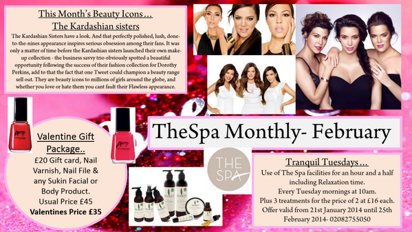 barnetsouthgate's tweet image. The Spa monthly bulletin for February 2014! @TheSpaTraining