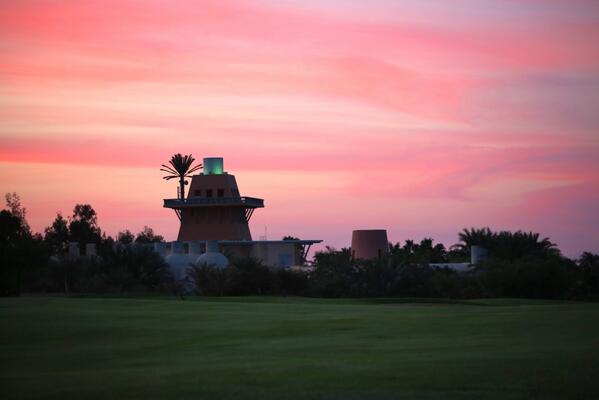 Have you checked out the golf tower yet? Great views of the course...plus, great exercise! #elgouna #golf #TroonFit