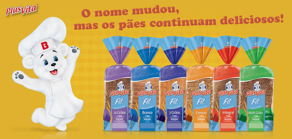 PlusVitaOficial's tweet photo. A nossa linha Light agora se chama Fit. O nome mudou, mas os pães continuam deliciosos. #PlusVita #LinhaFit http://t.co/U4WgqOtkVI