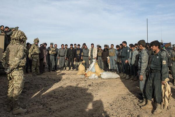 British-mentored Afghan police officers have seized 400 kilos of hashish. buff.ly/1nagwq1