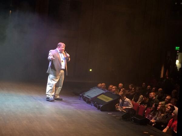AMoSev's tweet photo. Thank you @580KIDO Kevin Miller for kicking off 2 days of @DaveRamseyLIVE ! Boise you rock! http://t.co/wxbkiksYfG