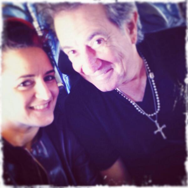wendyparr's tweet photo. On the road with @ValGaray! #timetomakemusic http://t.co/BbWtosihTk