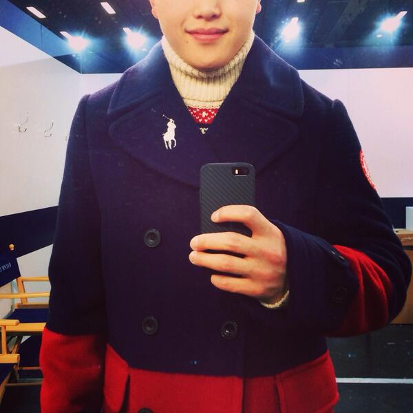 AlexShibutani's tweet photo. The 2014 Official Closing Ceremonies Outfit for the @USOlympic Team! @RalphLauren #TeamUSAPrep #Sochi2014 http://t.co/CvqiPBdvbr