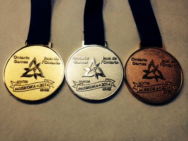 2014OWG's tweet photo. Check out the medals for this years' champions! 3 more weeks of training before the Games. Good luck athletes! http://t.co/zX0nzD7ydx