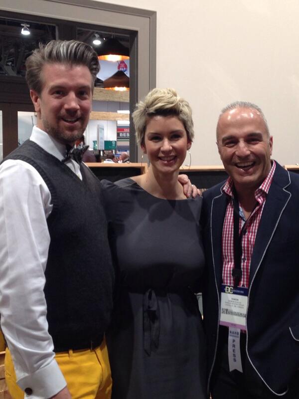_AndrewPike's tweet image. Fabulous day @ #kbis2014 and #ibsvegas with @IAMGLAM @RamsinKhachi @OfficialMetrie. @TheMarilynShow experts unite!