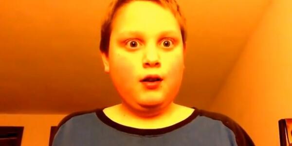 dailydot's tweet image. How this awkward kid became an overnight YouTube star: bit.ly/1bw9iuc (cc @SirFedora)