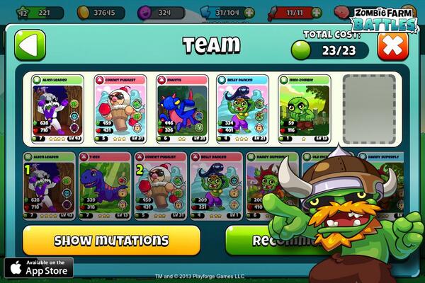 Zombie Farm Battles tweet media